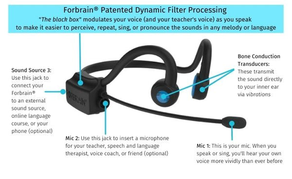 Forbrain – Voice and Speech Training Device – Free Shipping